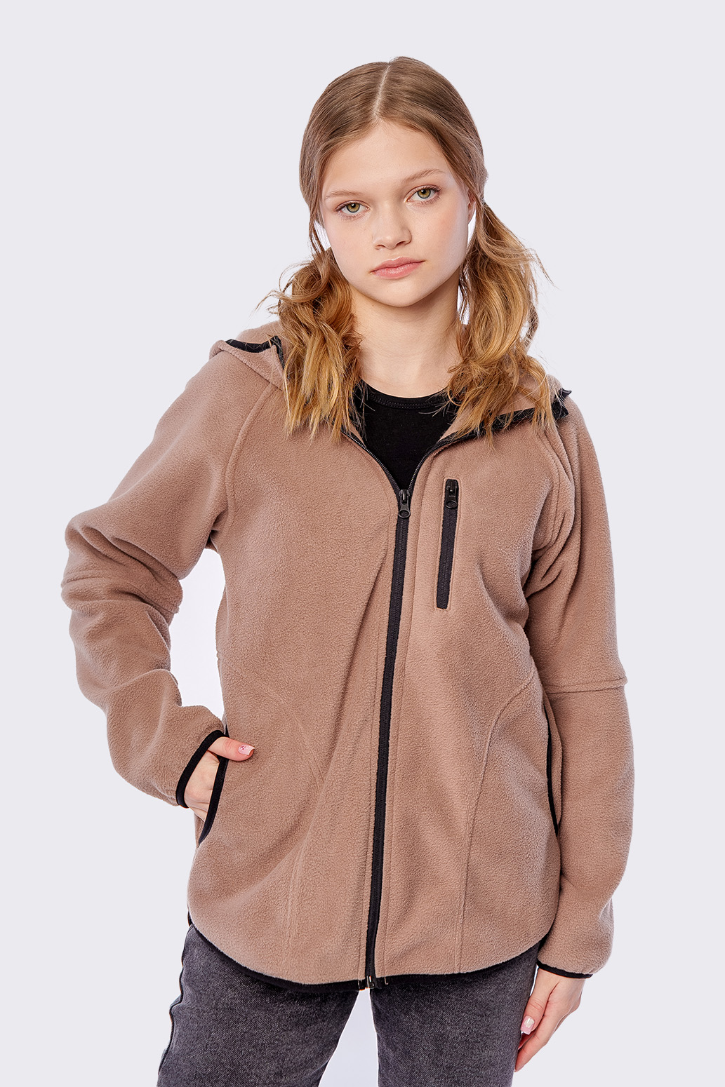 Кофта флисовая для девочки "Фора"  Слайд (1)