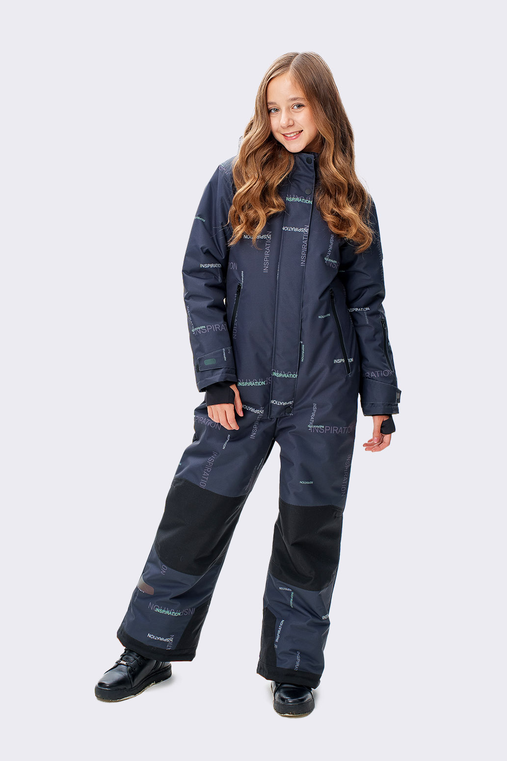 Комбинезон зимний для девочки "Лив" Слайд (1)