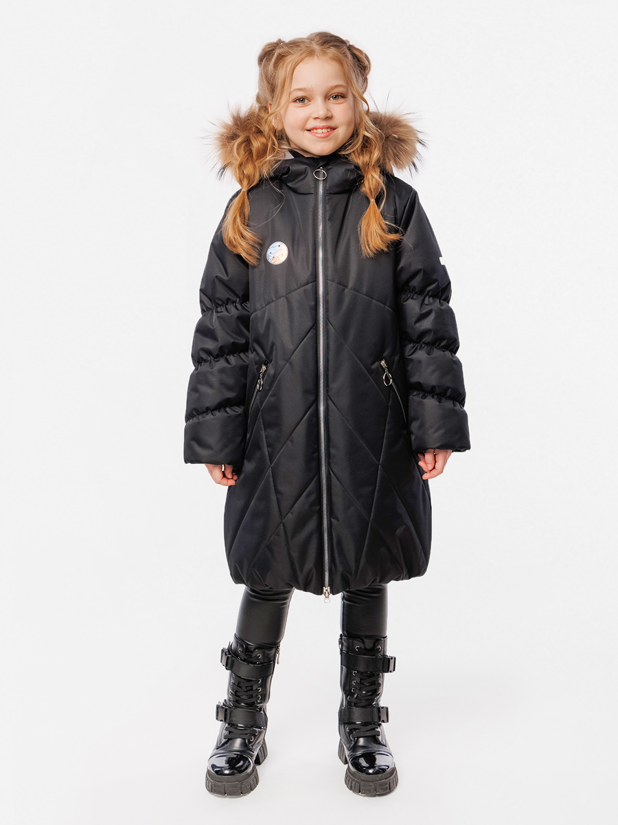 Пальто для девочки "Льдинка"