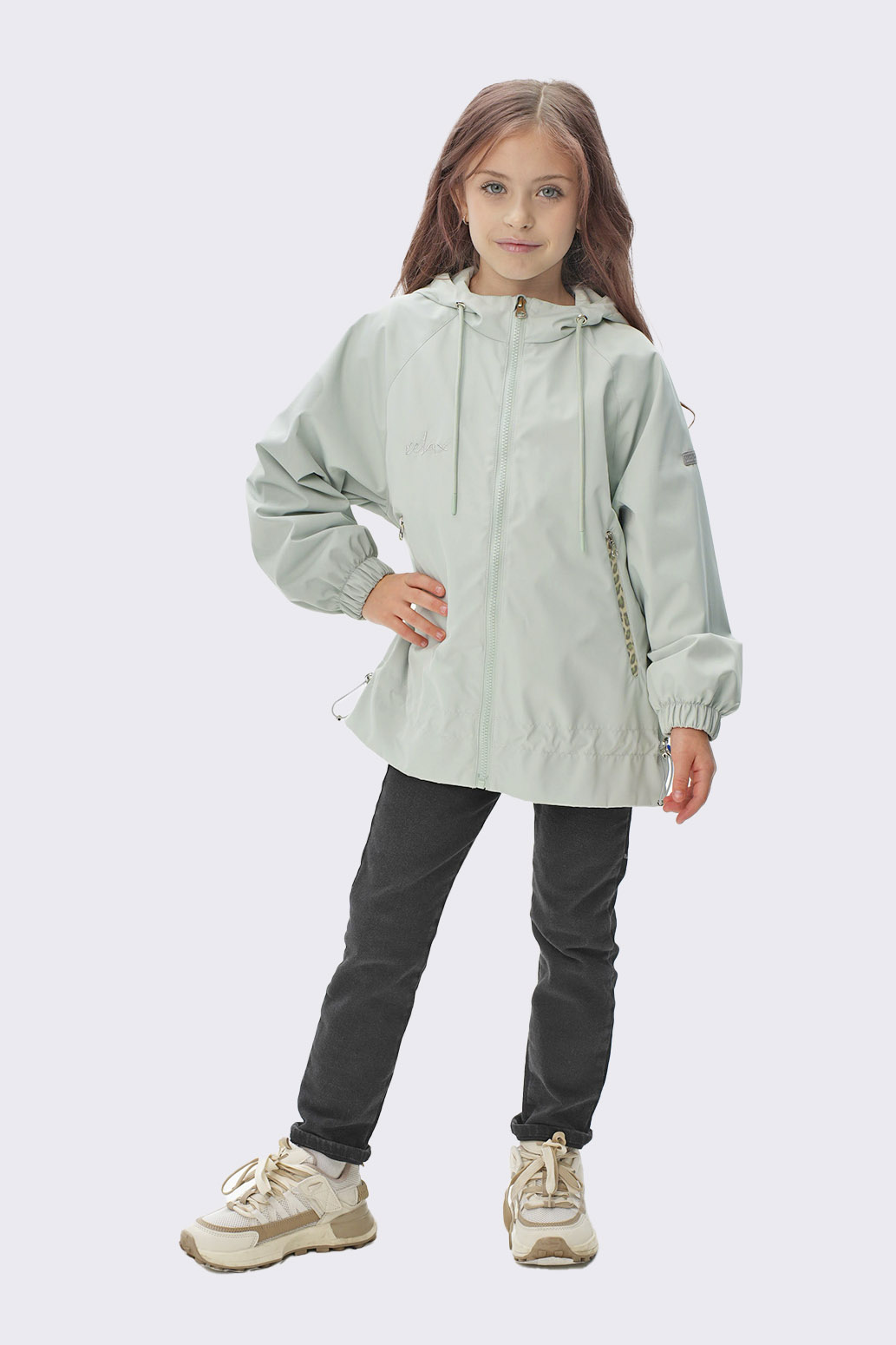 Ветровка для девочки на кулирке "Ландыш"