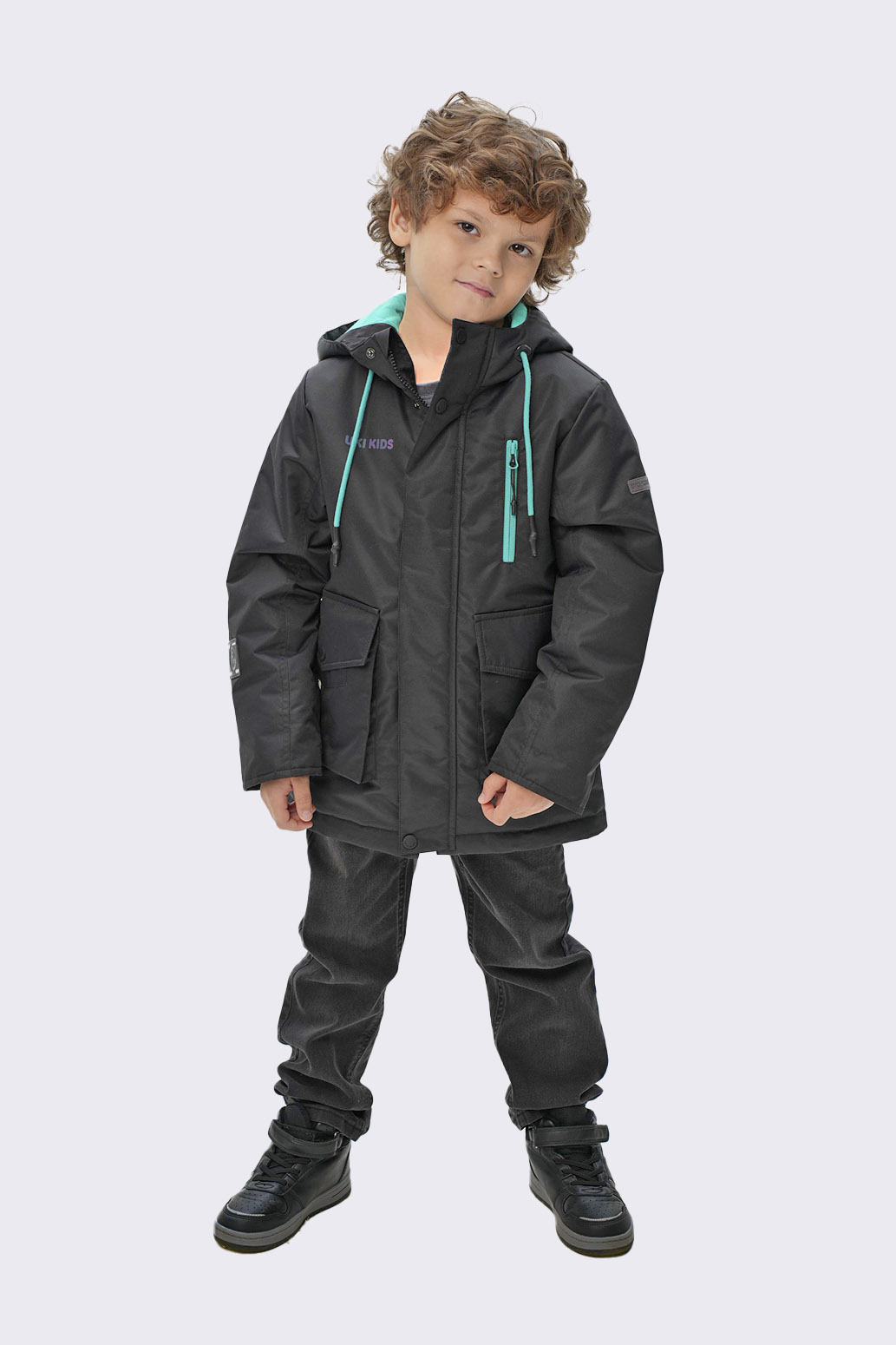 Парка для мальчика "Эвкалипт" Слайд (1)