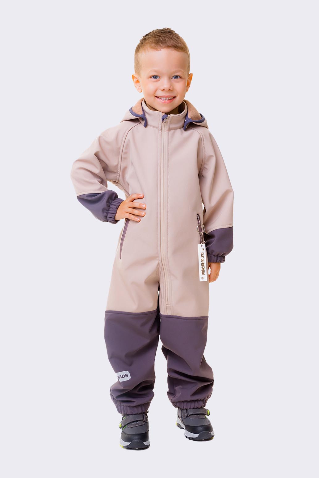 Комбинезон из софтшелла унисекс "Венти" Слайд (1)