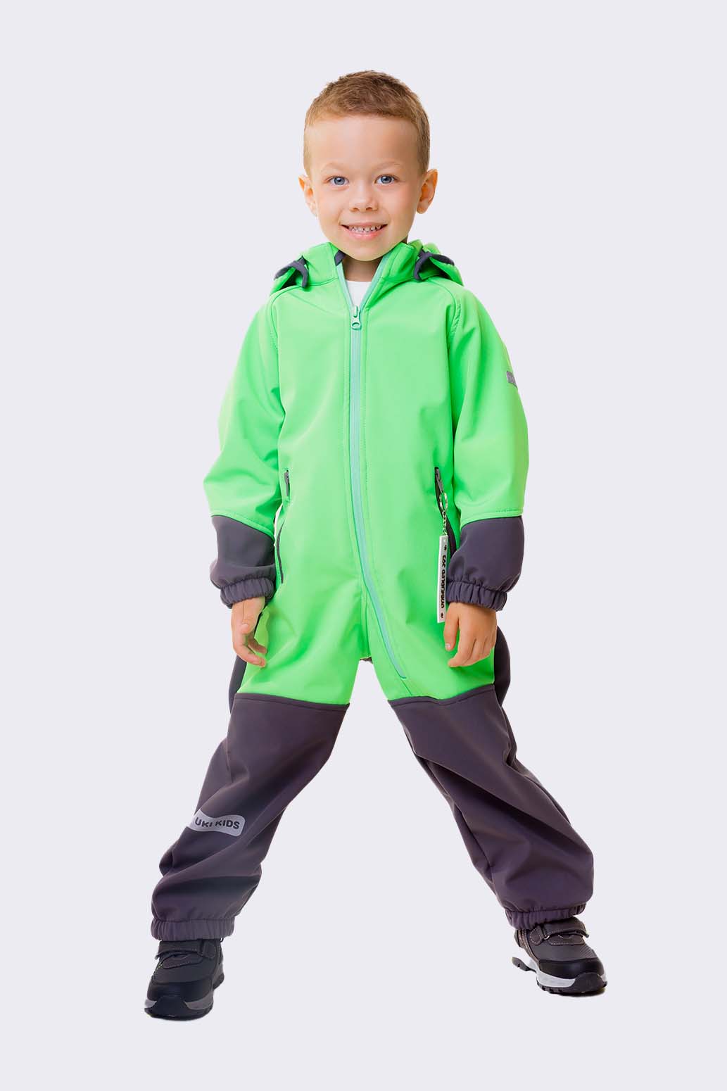 Комбинезон из софтшелла унисекс "Венти" Слайд (3)