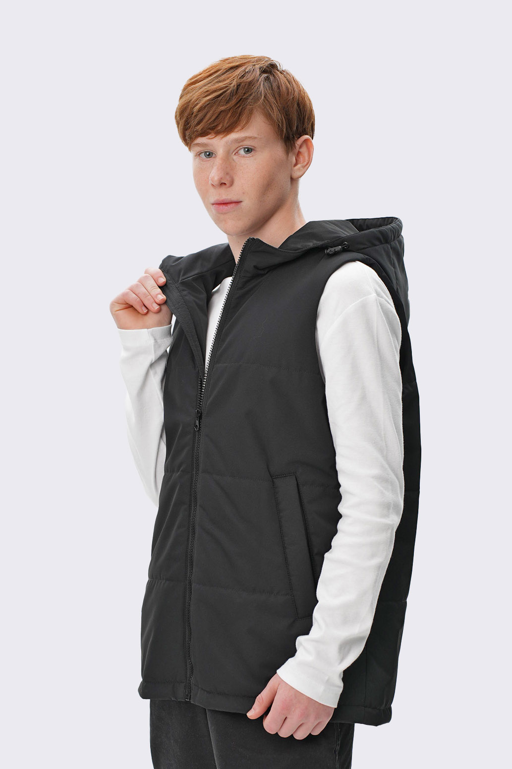 Жилет для мальчика "Хром" Слайд (2)