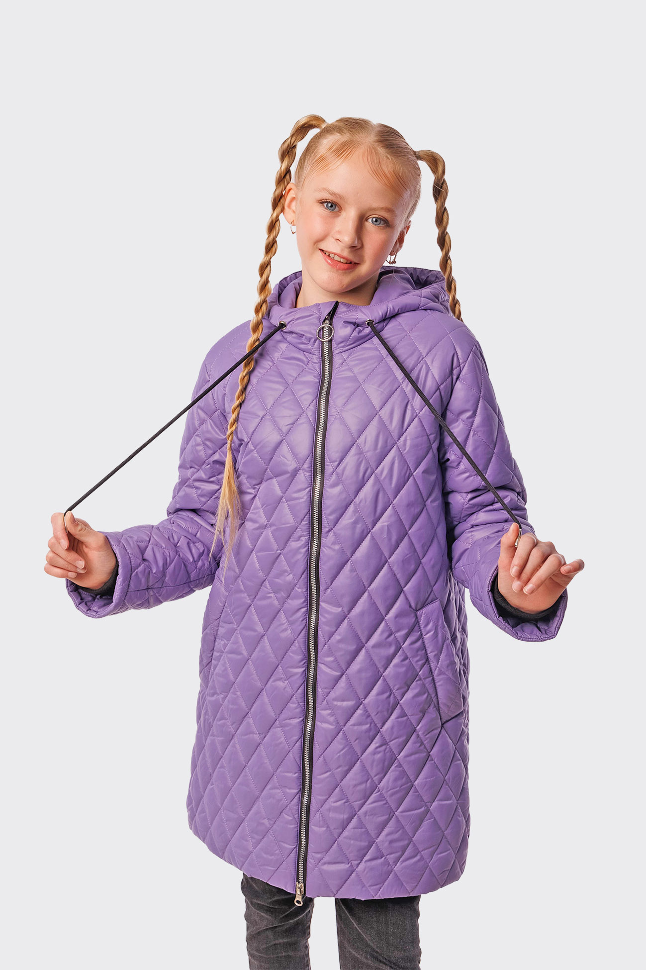 Пальто для девочки "Вита" Слайд (2)