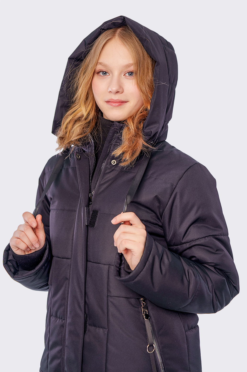 Пальто для девочки "Оникс" Слайд (2)