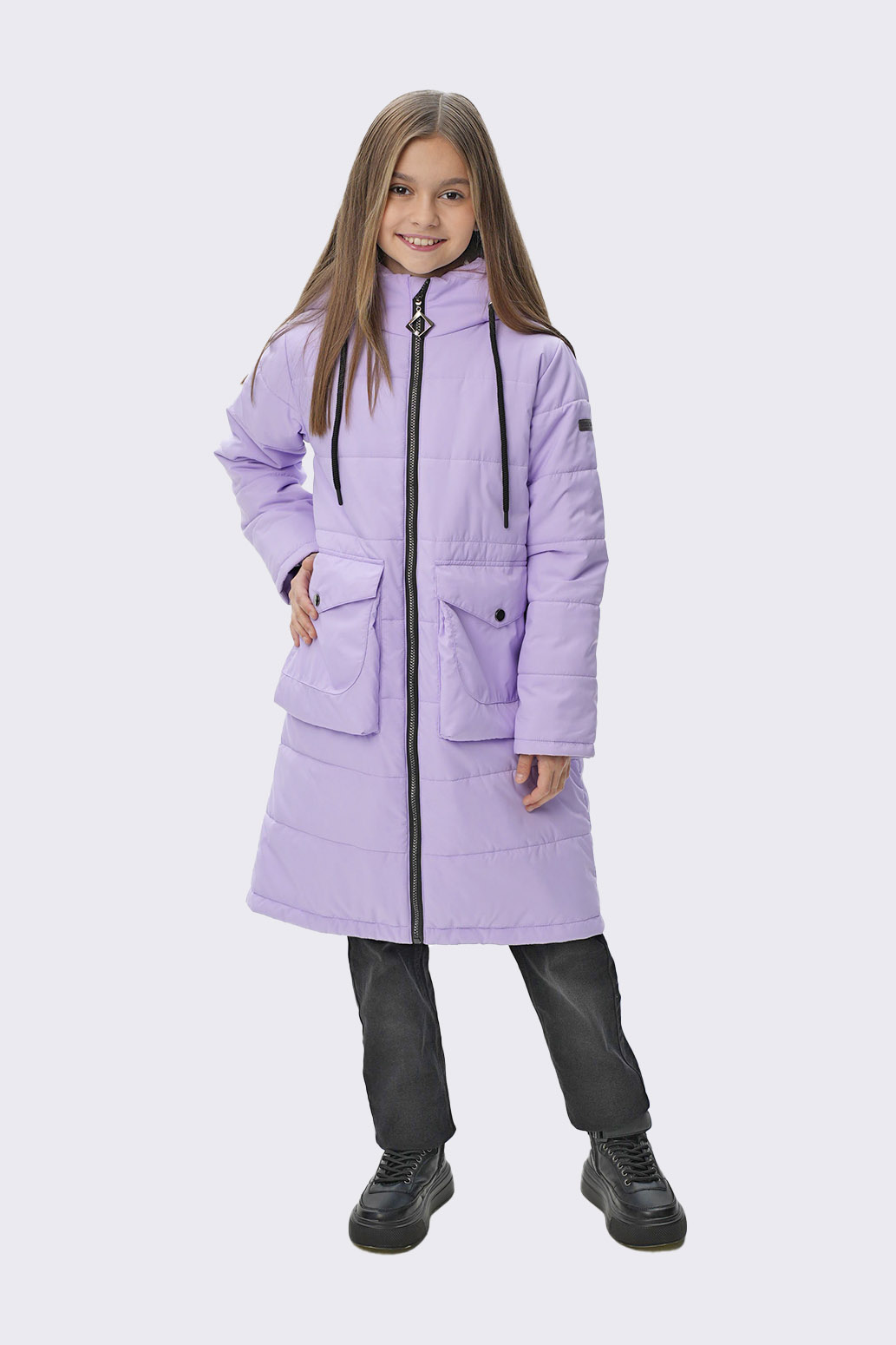 Пальто для девочки "Жасмин" Слайд (1)