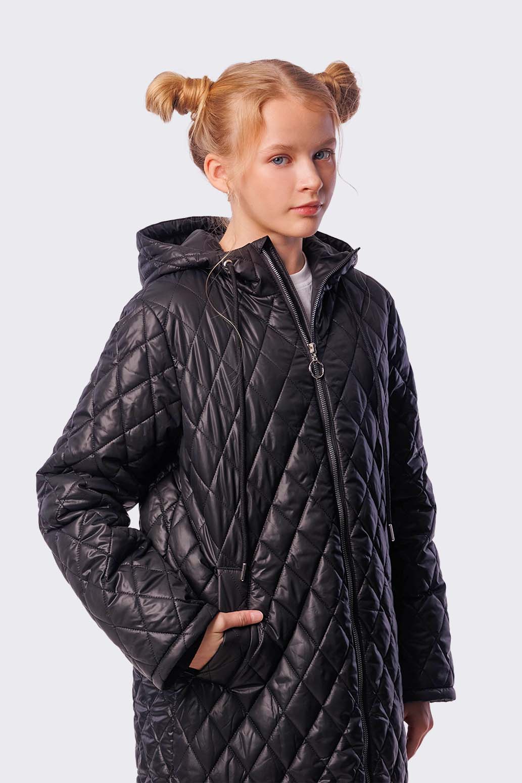 Пальто для девочки "Вита" Слайд (3)