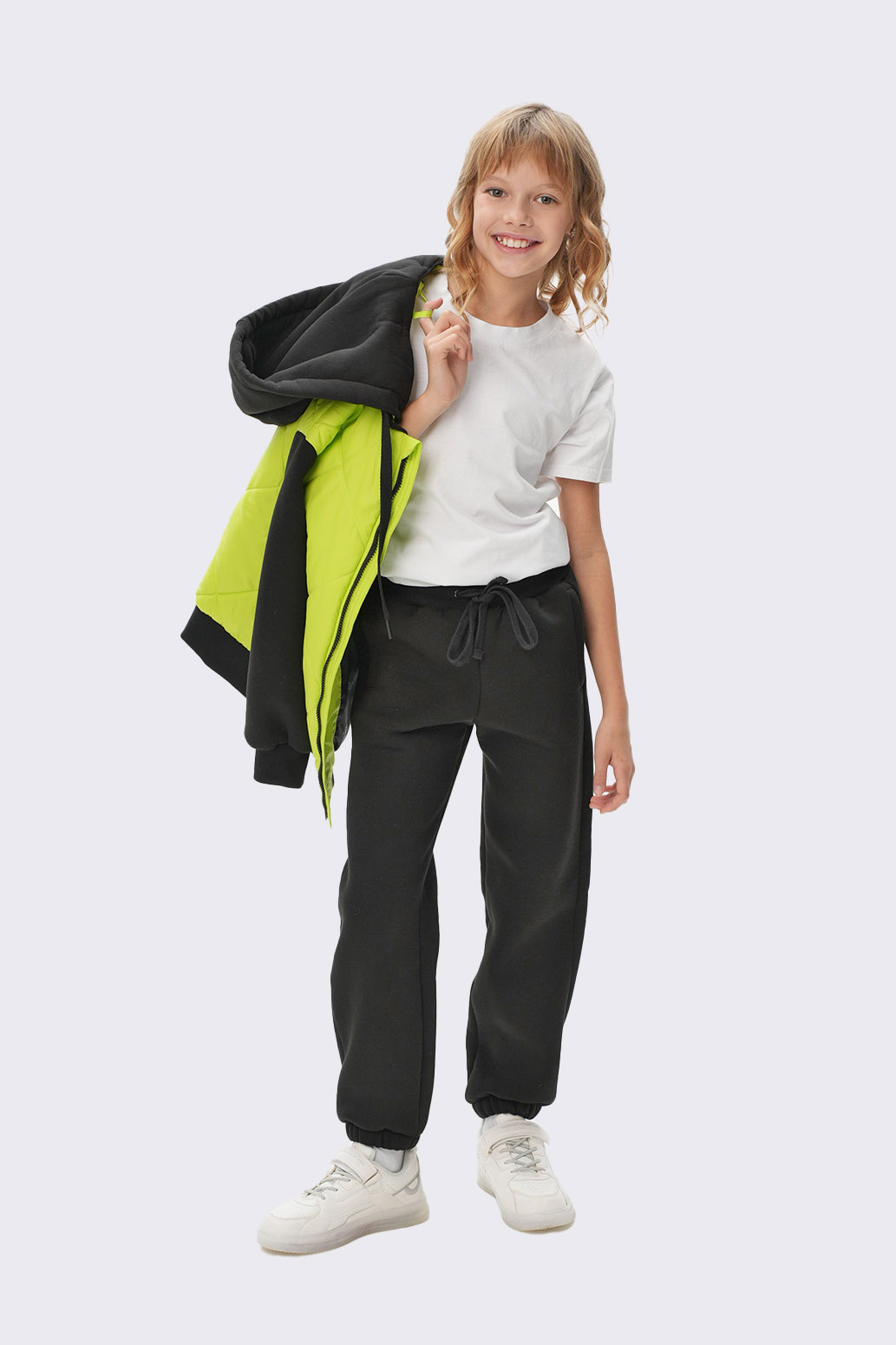 Брюки из футера "Дюна" Слайд (2)