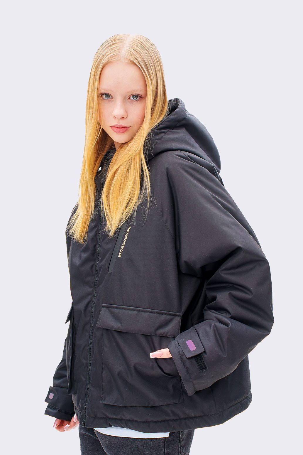 Куртка зимняя унисекс (укороченная) "Клос" Слайд (2)