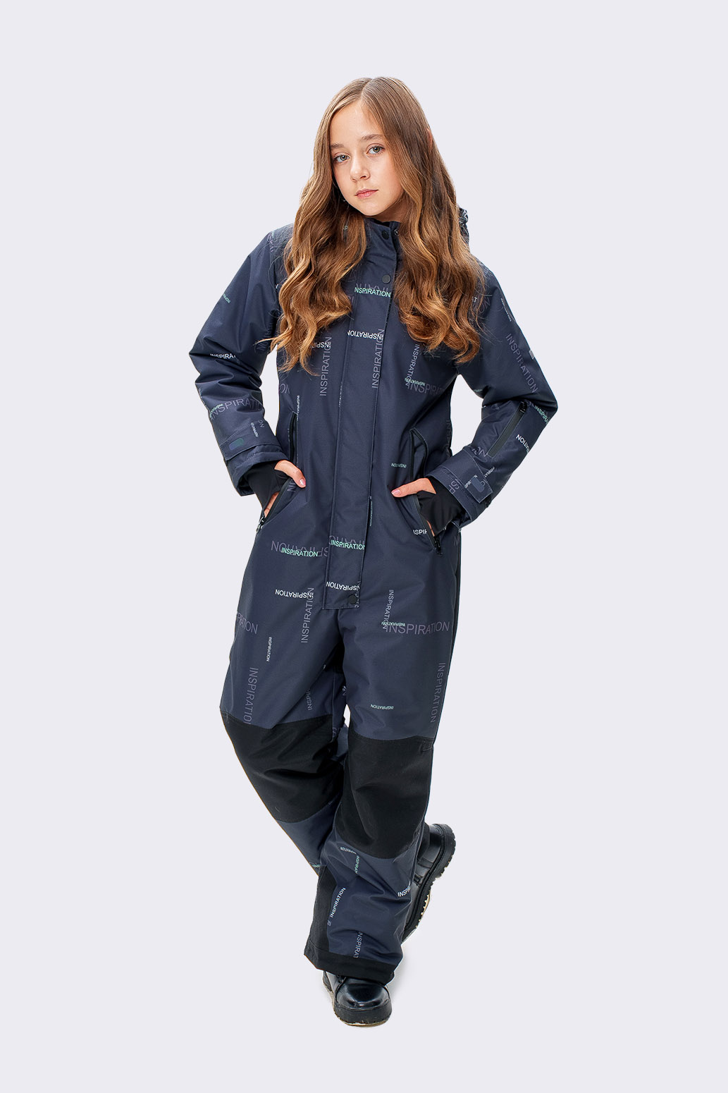 Комбинезон зимний для девочки "Лив" Слайд (2)