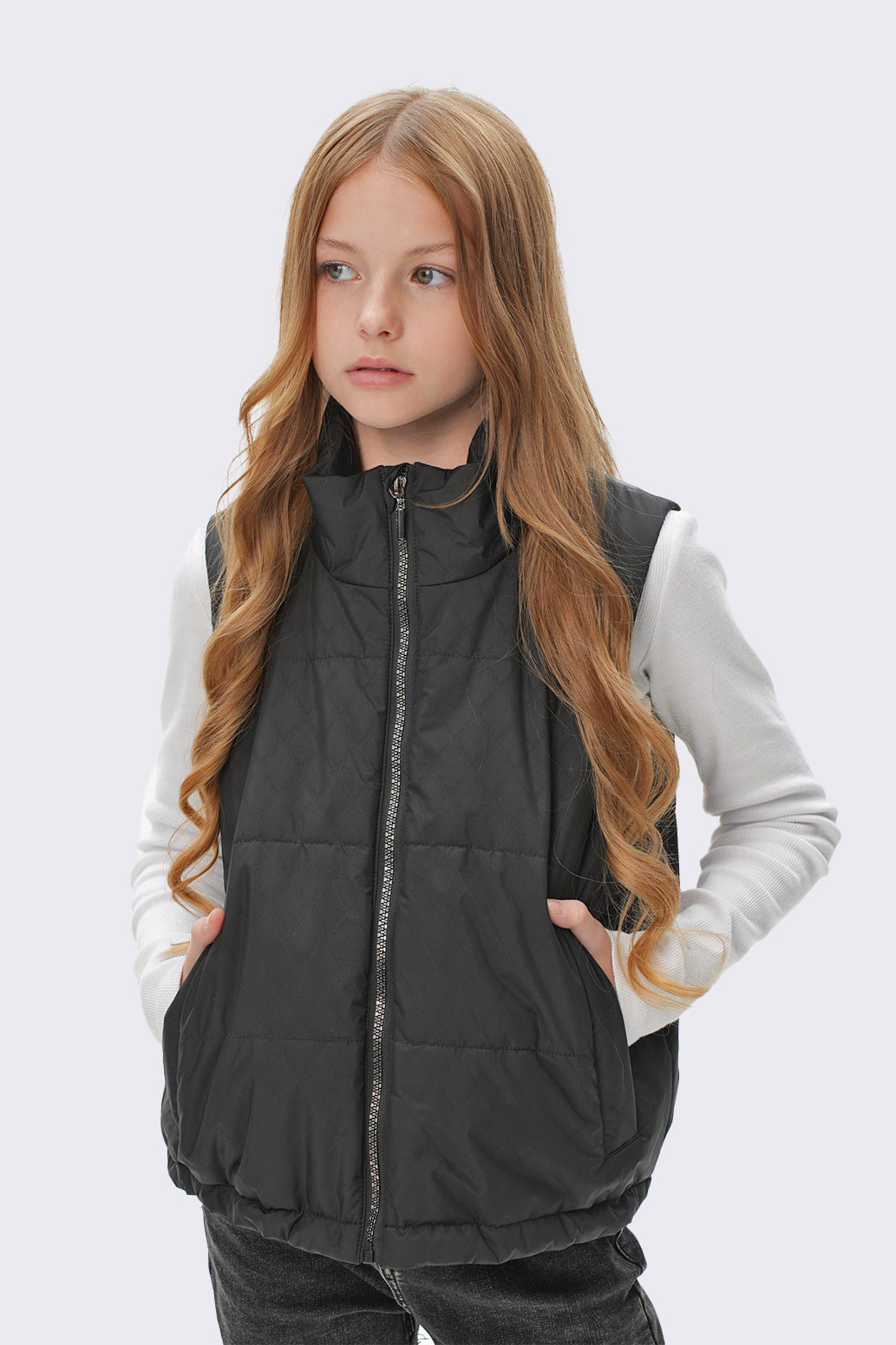 Жилет для девочки "Лотос" Слайд (2)