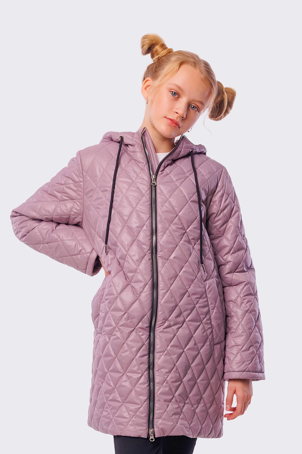 Пальто для девочки "Вита" Слайд (1)