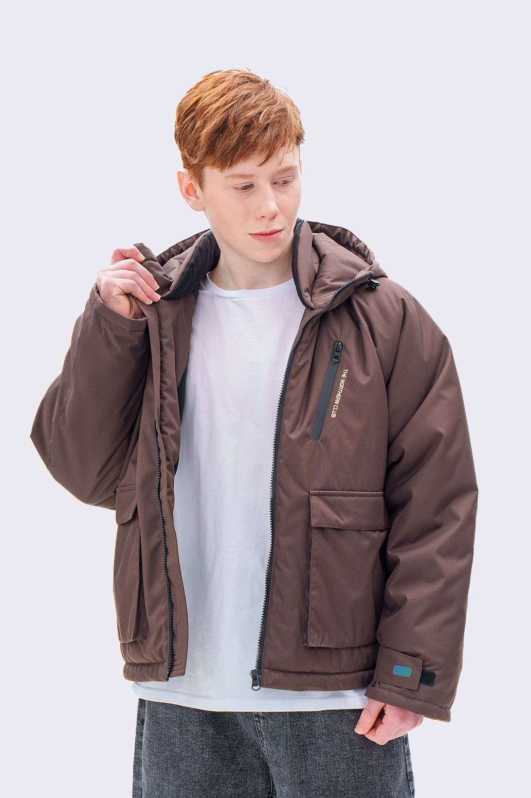 Куртка зимняя унисекс (укороченная) "Клос" Слайд (1)