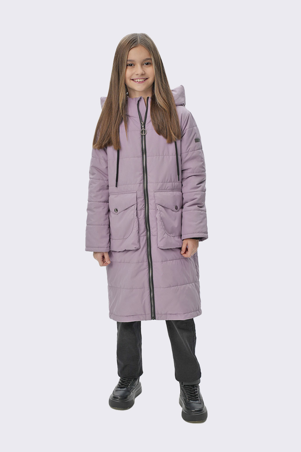 Пальто для девочки "Жасмин" Слайд (2)