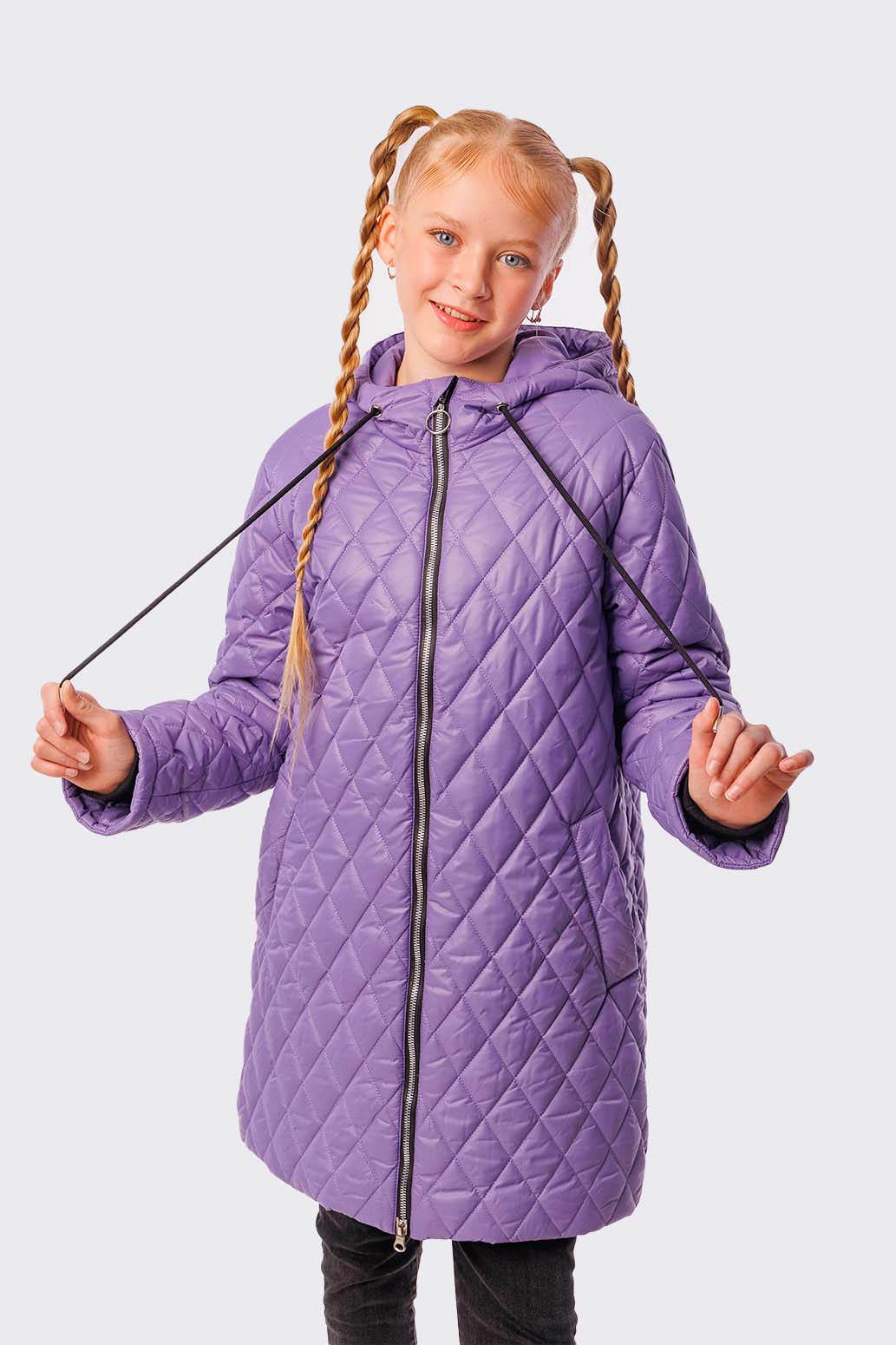 Пальто для девочки "Вита" Слайд (2)