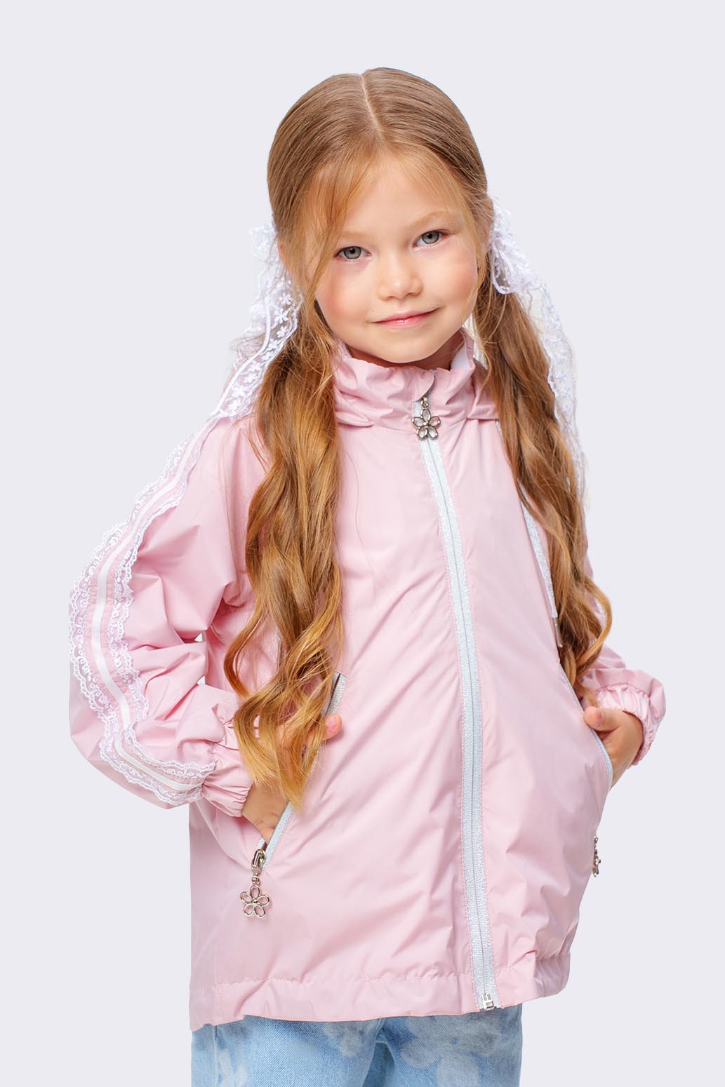 Ветровка для девочки "Незабудка" Слайд (2)