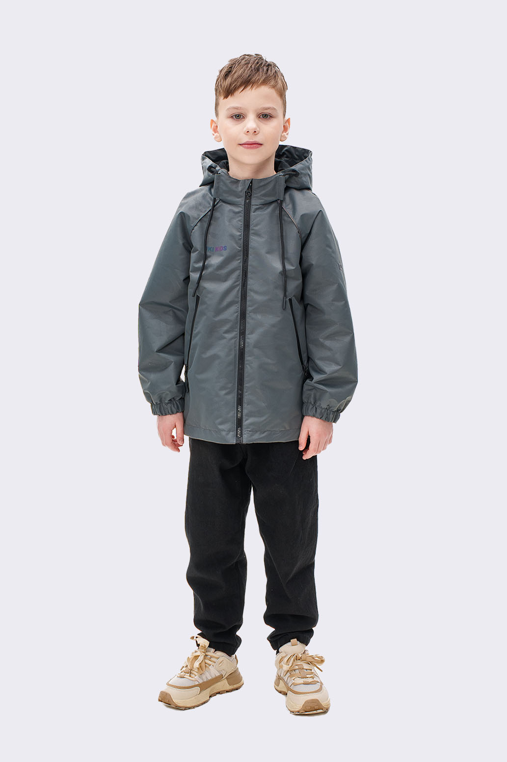 Ветровка для мальчика на кулирке "Ультрамарин"